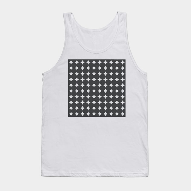 Retro Circles and Diamonds Tank Top by Makanahele